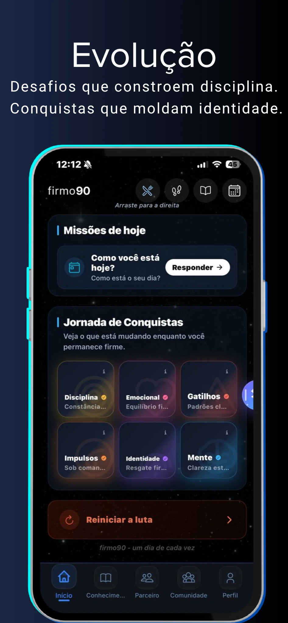 Jornada de conquistas do Firmo90